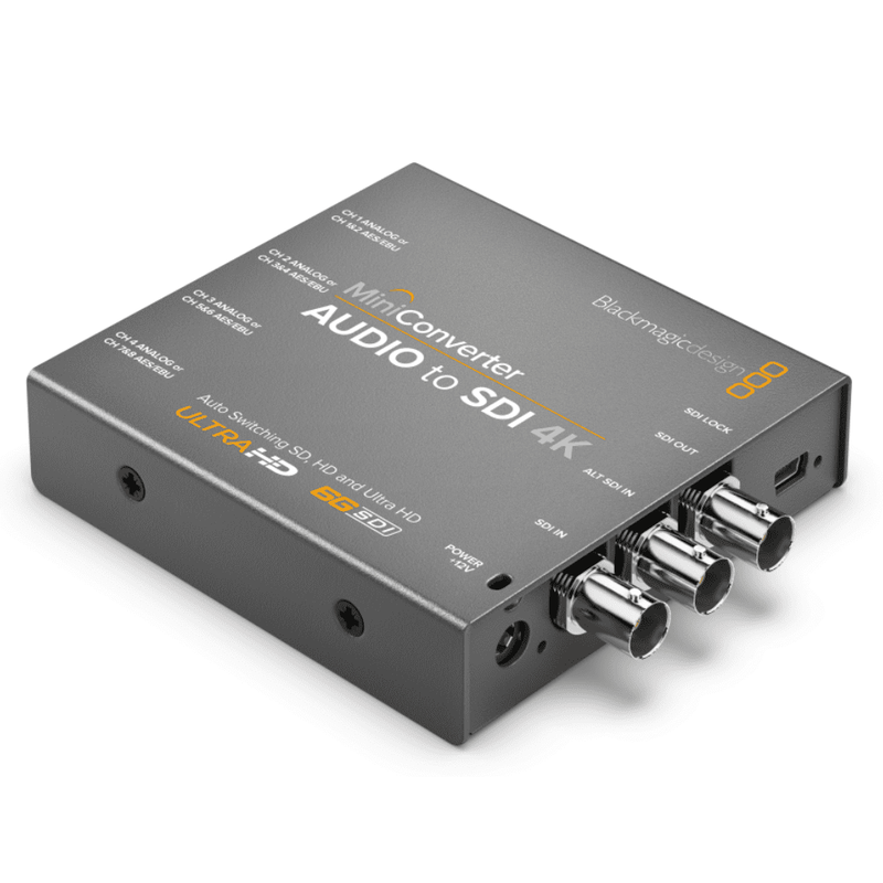 BlackMagic Blackmagicdesign MiniConverter Audio to SDI 4K