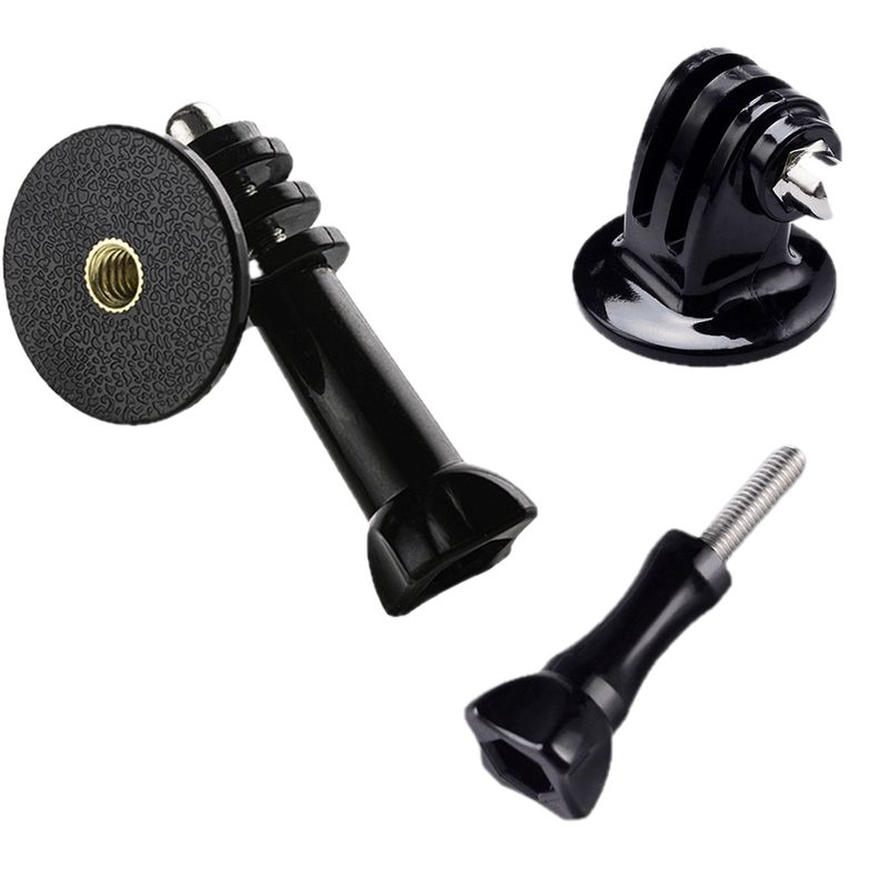 MOJOGEAR GoPro-Mount 1/4" tripod mount + Screw