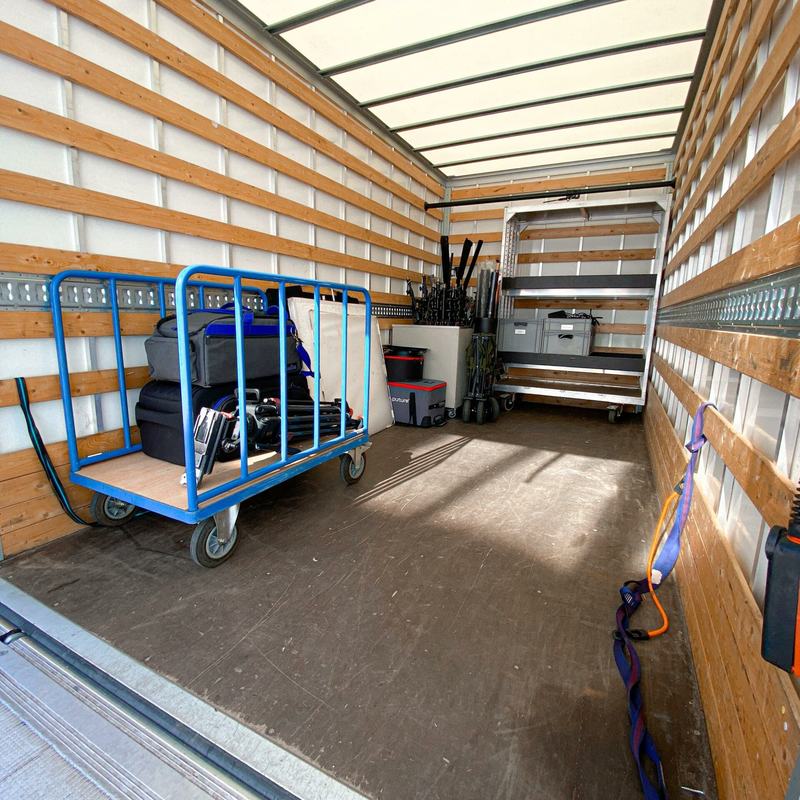 Renault Bus met laadklep