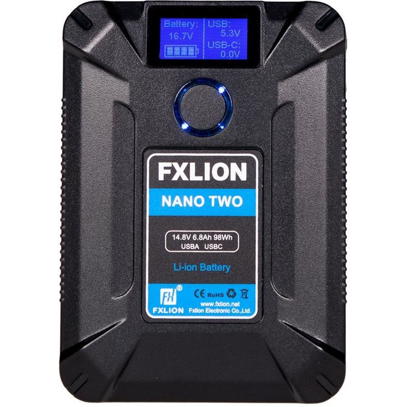 FXLion V-Lock Nano ONE 14.8V 50WH V-mount USB C