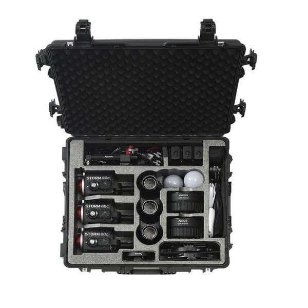 Aputure Storm 80c 3-Light Kit