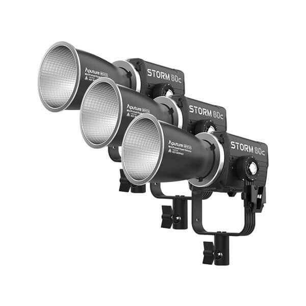 Aputure Storm 80c 3-Light Kit
