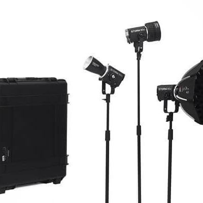 Aputure Storm 80c 3-Light Kit