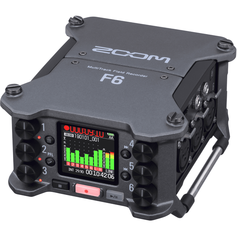 Zoom F6 MultiTrack Field Recorder