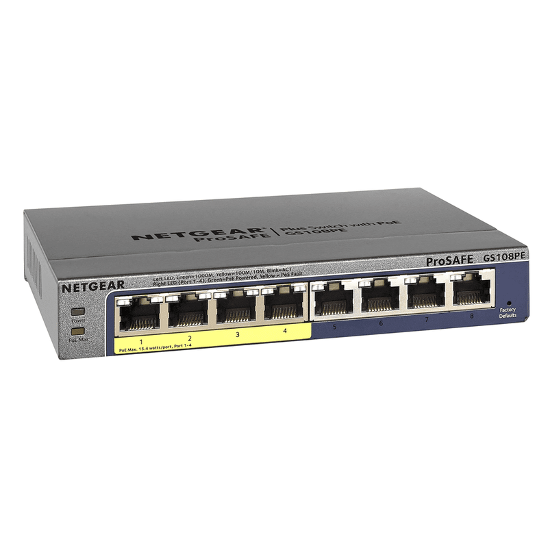 Netgear ProSafe Plus Switch with PoE