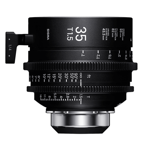 Sigma PL Cine High Speed Prime 35mm T1.5 FF - 82mm