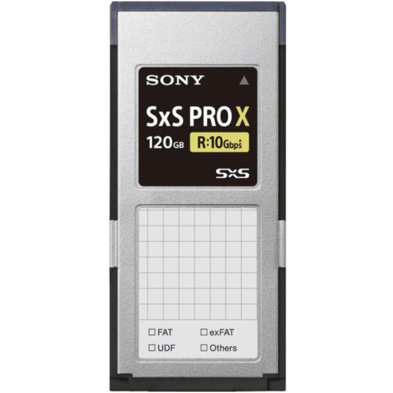 Sony SxS Pro X kaart