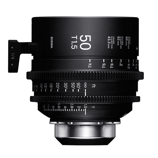 Sigma PL Cine High Speed Prime 50mm T1.5 FF - 82mm