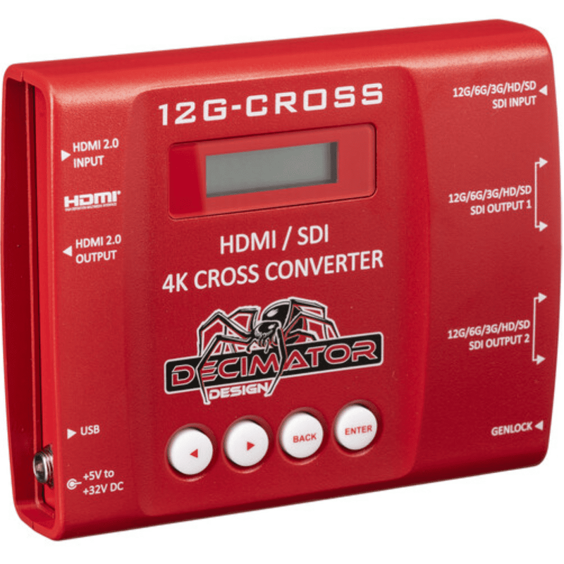 Decimator 12G/4K HDMI/SDI Cross Converter