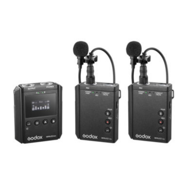 Godox WMICS2 Kit 2 Uhf Wireless Microphone System