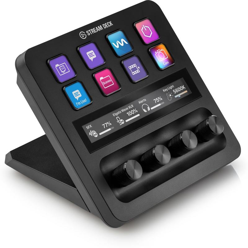 Elgato Stream Deck + 8 buttons and 4 dials / knobs
