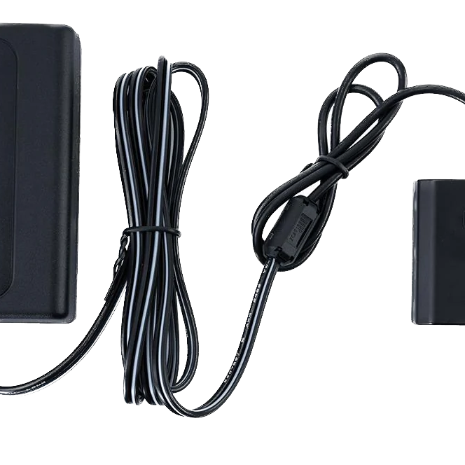 Indipro Voeding A7SIII/FX3/FX30 Indipro 8V A/C Power Supply Sony NP-FZ100 Battery Sony a7s III, fx3, fx30, a9, a7 IV, or a7R III