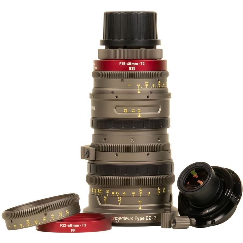 Angenieux EZ cinezoom 15-40 S35 of 22-66 FF