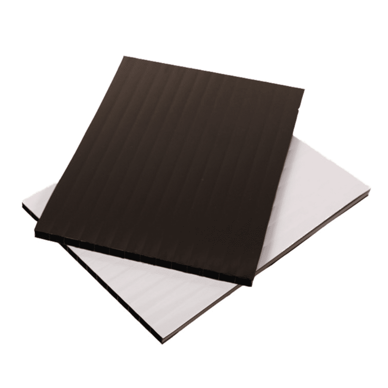 CV Polyboard Wit-Zwart