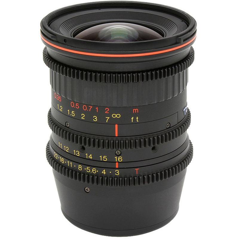 Tokina 11-16mm T3Cinema ATX Groothoek