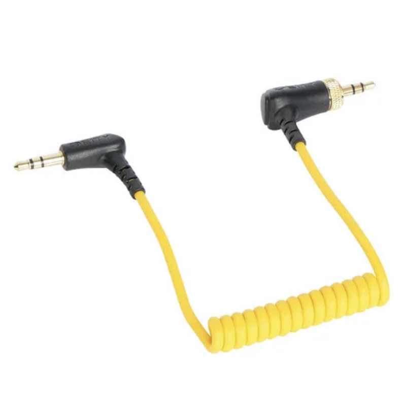 Deity C12 (3.5mm Locking TRS To TRS Coiled Cable) (Timecode)