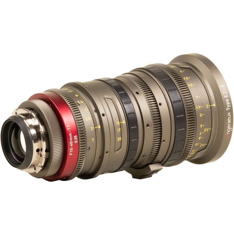Angenieux EZ cinezoom 15-40 S35 of 22-66 FF
