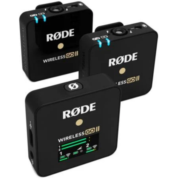 Rode Wireless GO II draadloze dasspeldmicrofoon